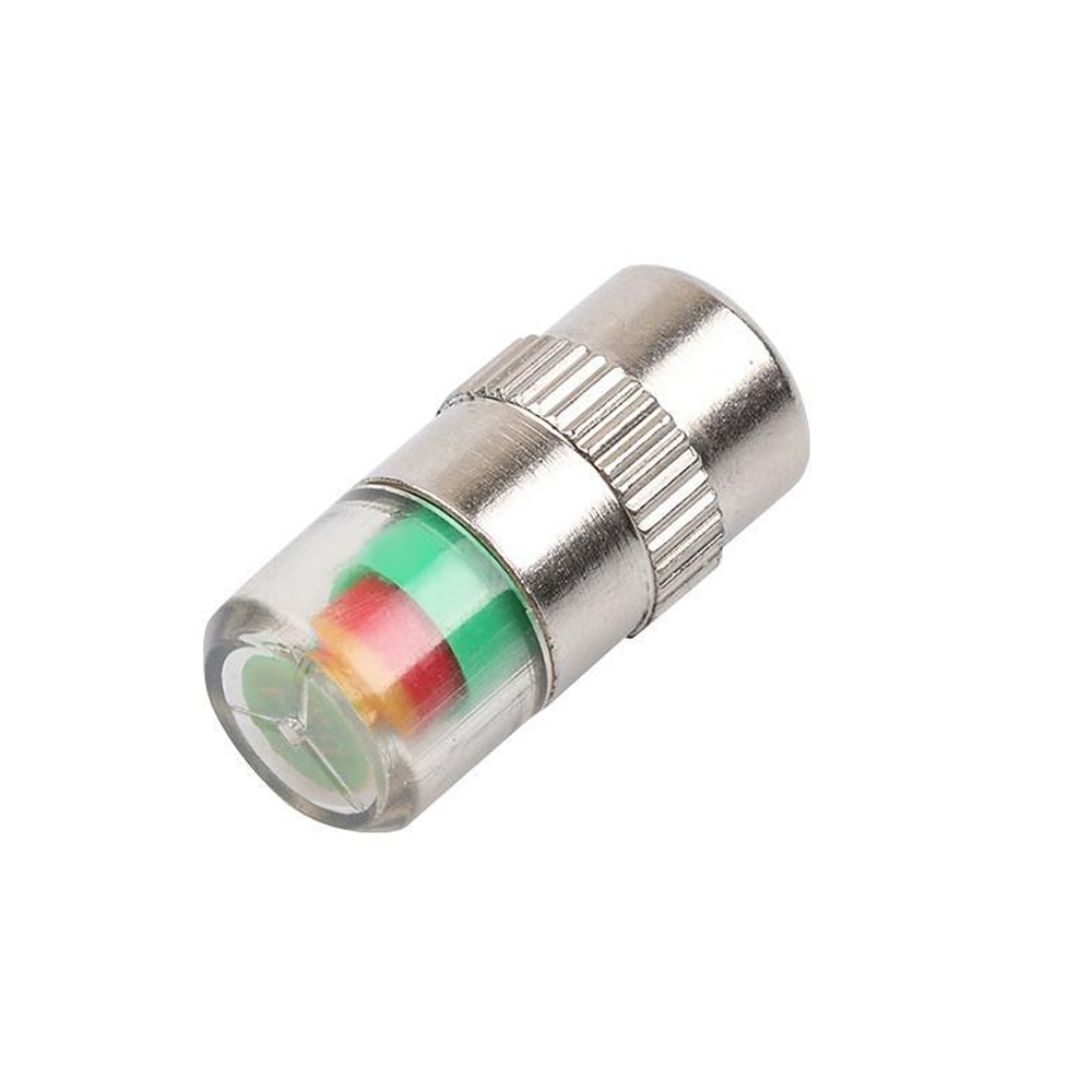 Monitor de presión de aire de neumáticos de coche, indicador de alerta, tapa de válvula de neumático, accesorios de coche, tapas de manómetro útiles, 4 unids/set