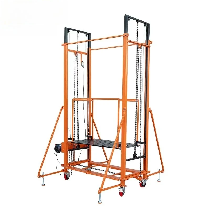 Iron Elevator Scaffolding Motorised Electric Building Scaffolding Adjust Scaffold for Constructions