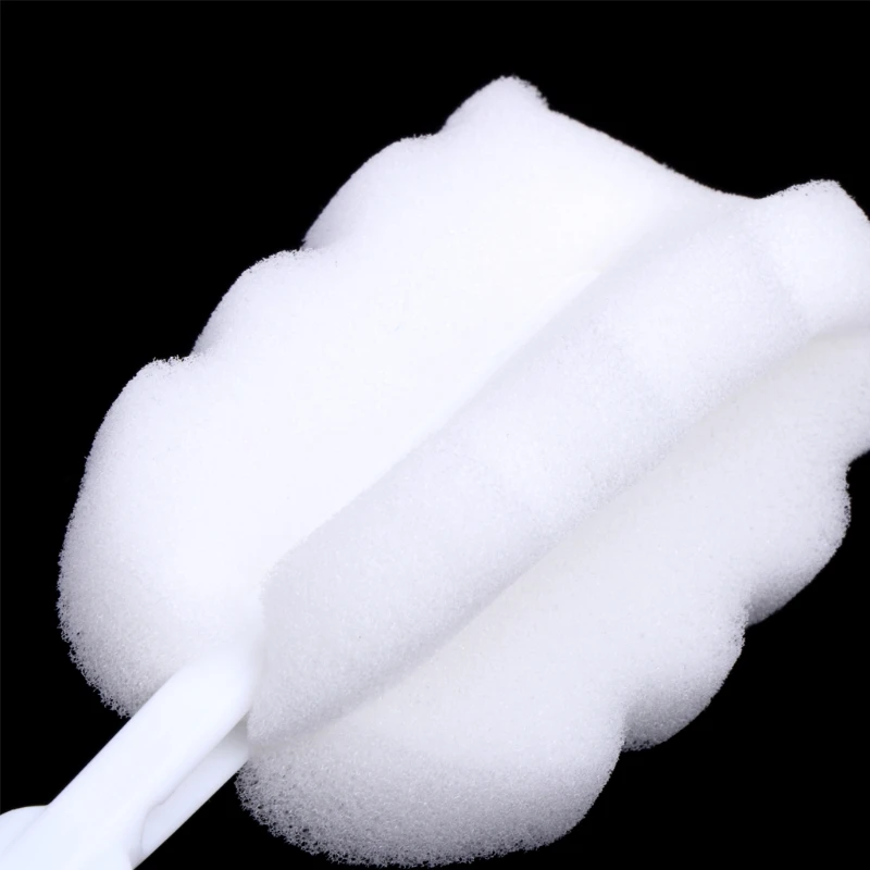 Bình Xốp Bàn Chải Xoay 360 Độ Núm Vú Giả Cho Bé Cốc Làm Sạch Núm Vú Bộ Bàn Chải Cầm Tay Mềm Mại Cho Đầu Thực Phẩm