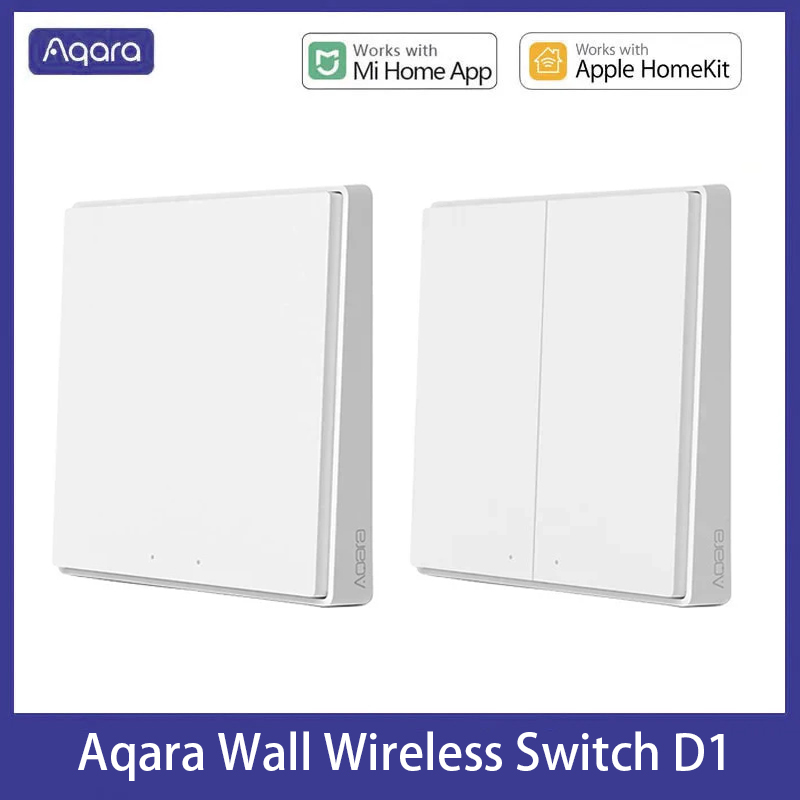 Aqara Smart Wand Drahtlose Schalter D1 ZigBee Fernbedienung Schlüssel Licht Schalter Taste Für Mi home HomeKit APP
