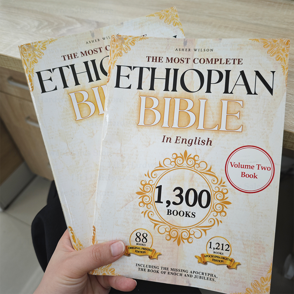 DE COMPLETE ETHIOPIAN BIBLE in het Engels 88 Scriptures: inclusief ontbrekende Apocrypha van Enoch Jubilees (verdeeld in twee delen)