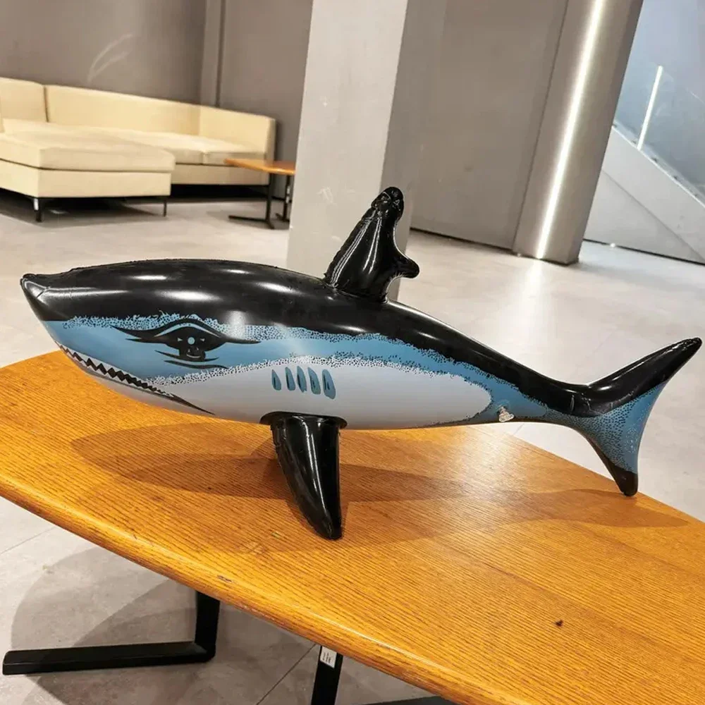 1-3pcs Inflatable Shark ของเล่น Beach Pool Party ว่ายน้ําเกมของเล่นกีฬาทางน้ํา Inflatable ของเล่นของขวัญ