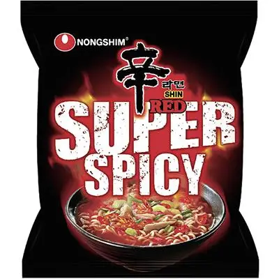 Rote Schienbein Ramyun Instant Suppe 120g - Nongshim
