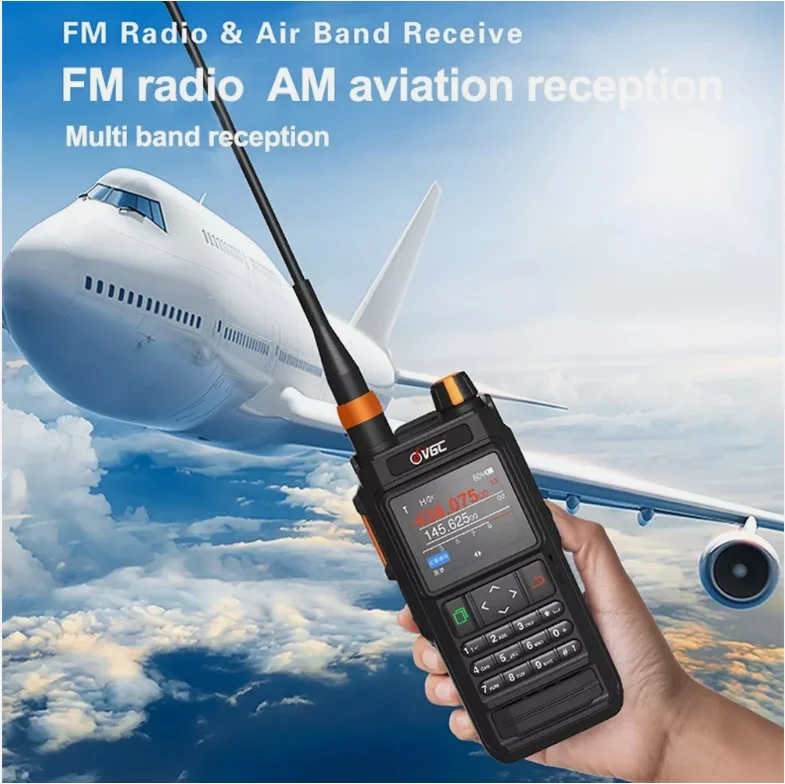 VR-N76 IP67 Портативный UHF VHF двухдиапазонный IP67 2-стороннее радио Bluetooth GPS APRS/BSS