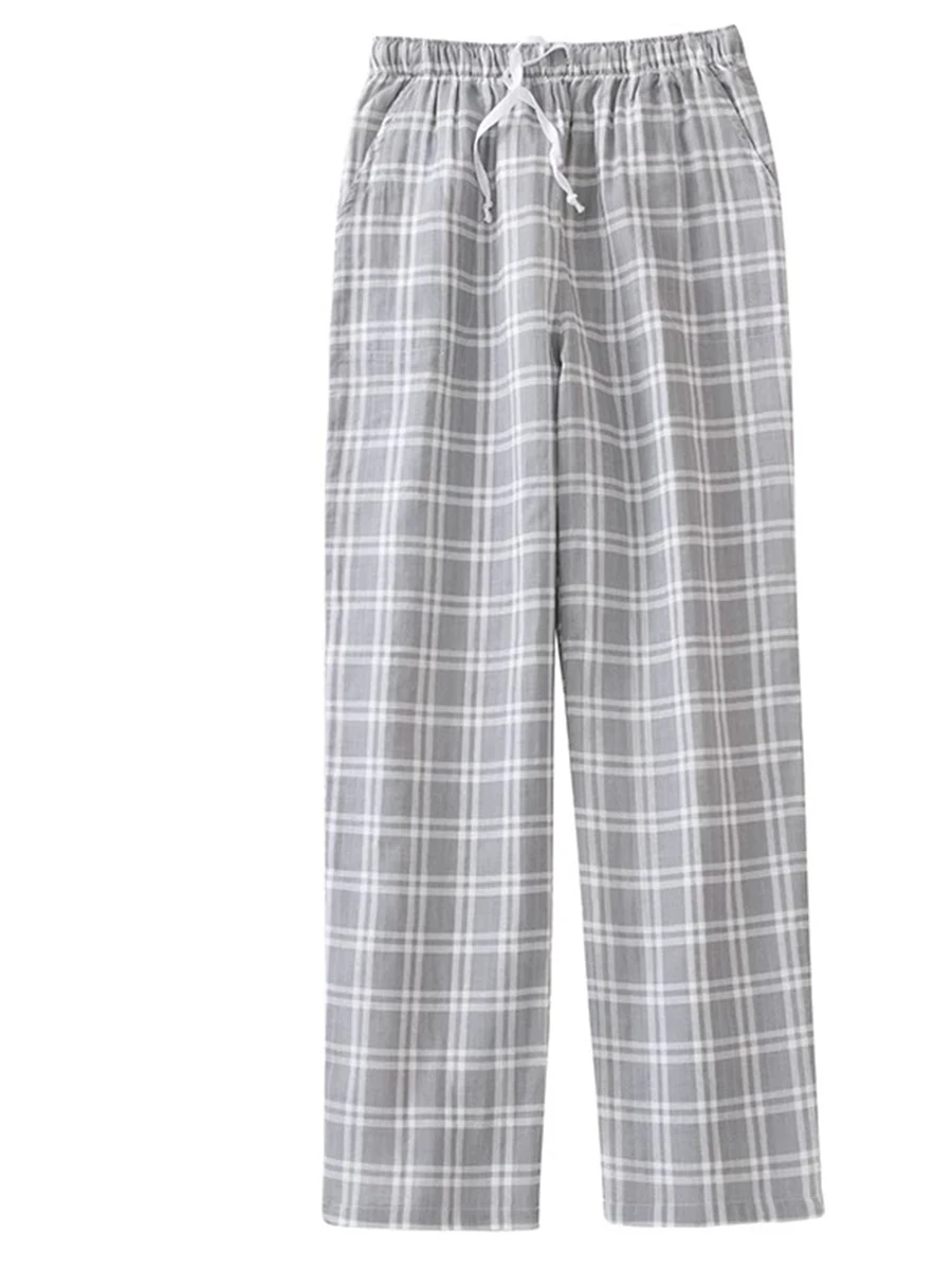 Herren-Pyjamahose, Frühling und Herbst, dünne Hose, lässig, Sommer, große Größe, lockere Heimhose, kann draußen getragen werden
