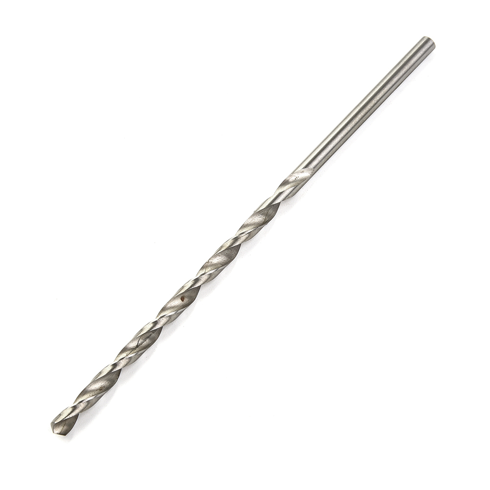 2mm/3mm/4mm/5mm/6mm Diameter Drill Bit Extra Long HSS Straight Shank Auger-Twist Drill Bit Set Power Tool 160-300mm