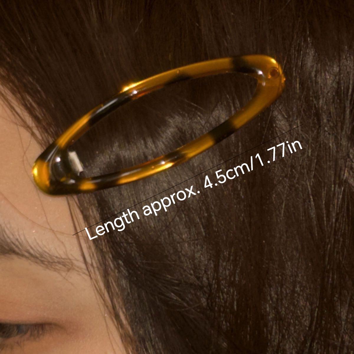 Accesorios Vintage para mujer, pinzas para el cabello ovaladas con pegamento con estampado de leopardo, bonito abalorio coreano BB, joyería, accesorios para el cabello, regalos, 1 ud.
