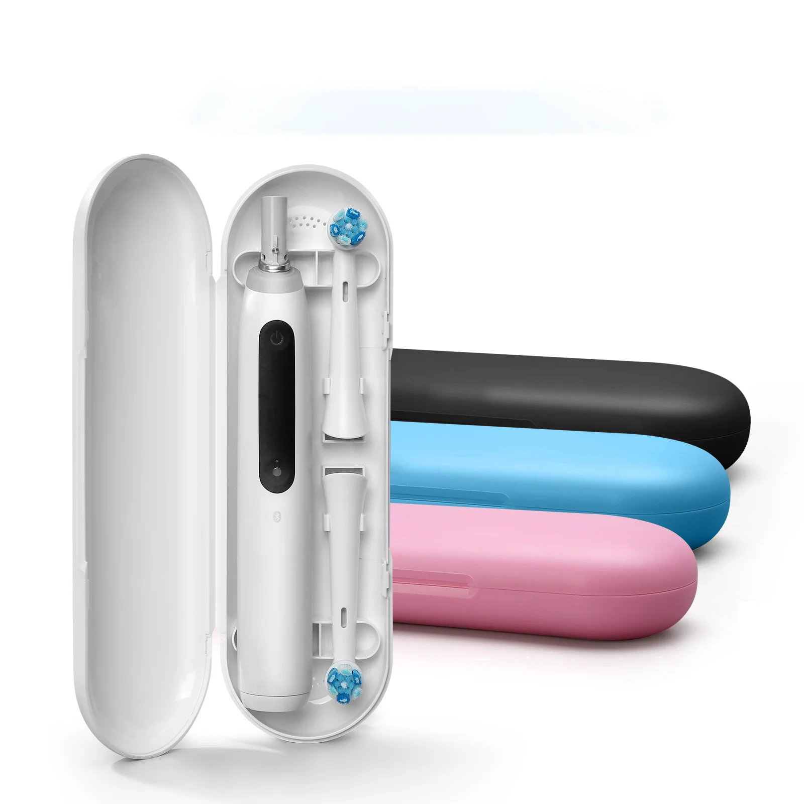 Scatola da viaggio per spazzolino elettrico 1PC compatibile con la scatola per spazzolino portatile antipolvere Oralb io