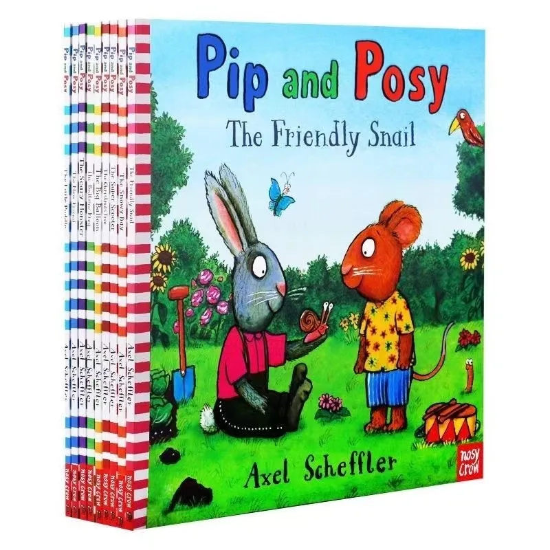 10 Bücher Pip and Posy Click auf die englische Version von, um kostenlose Audiounterstützung für „Little Da Ren Little Tadpole“-Buch zu bieten