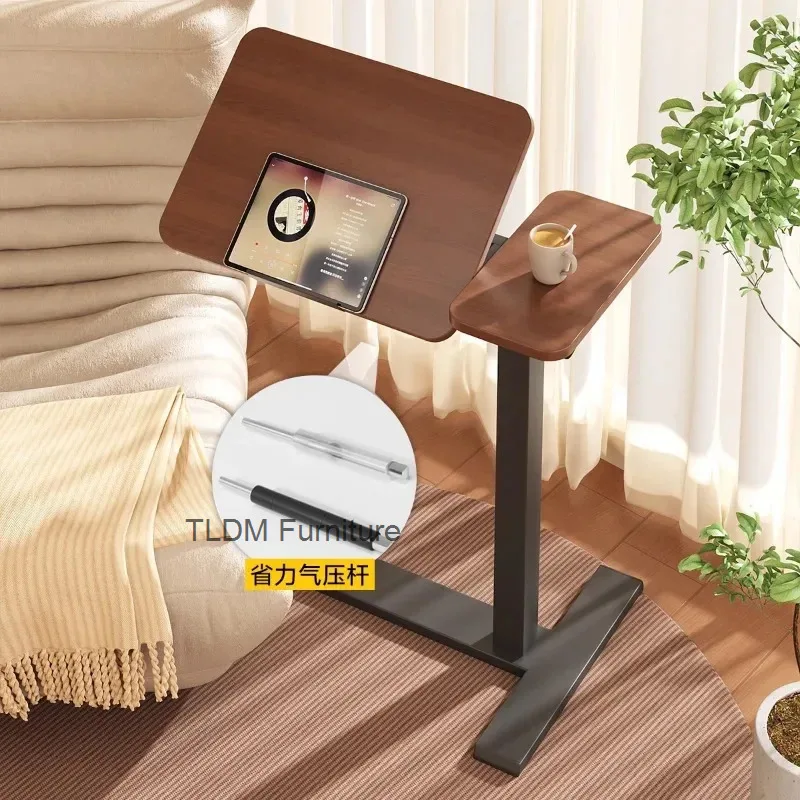 Portable Folding Laptop Desk Mini Foldable Folding Table with Lap Desk Reading Holder Height Adjustment Table Furniture 침대 테이블