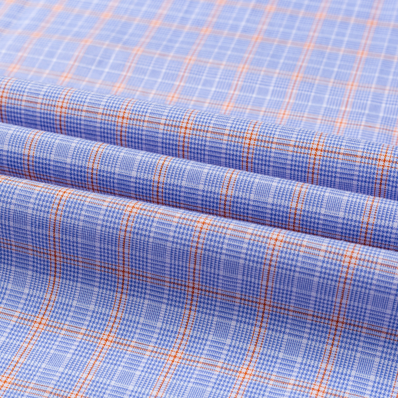 Pure 100% Cotton Plaid Shirts For Men's Long Sleeve High Grade Business Casual Checked Shirt Men Comfortable Office Formal Work