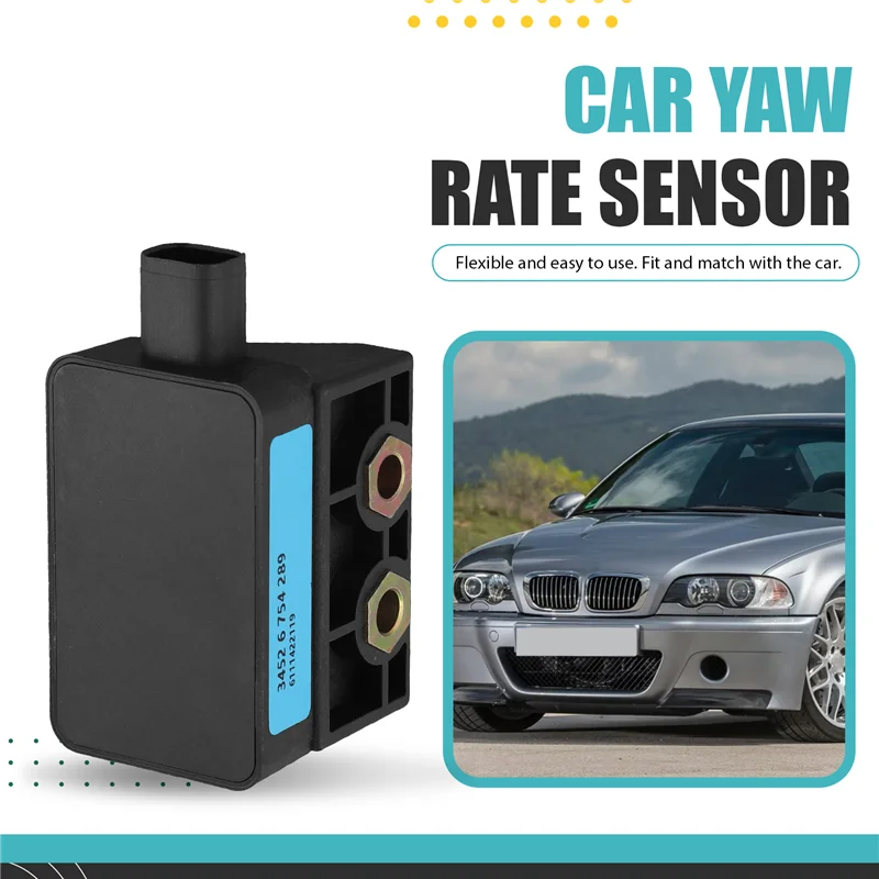 Neue 34526754289 Auto Gier Rate Sensor Geschwindigkeit Sensor Für BMW Z3 E46 M3 2000-2002 3452-6754289 Gier Rate Sensor Teile