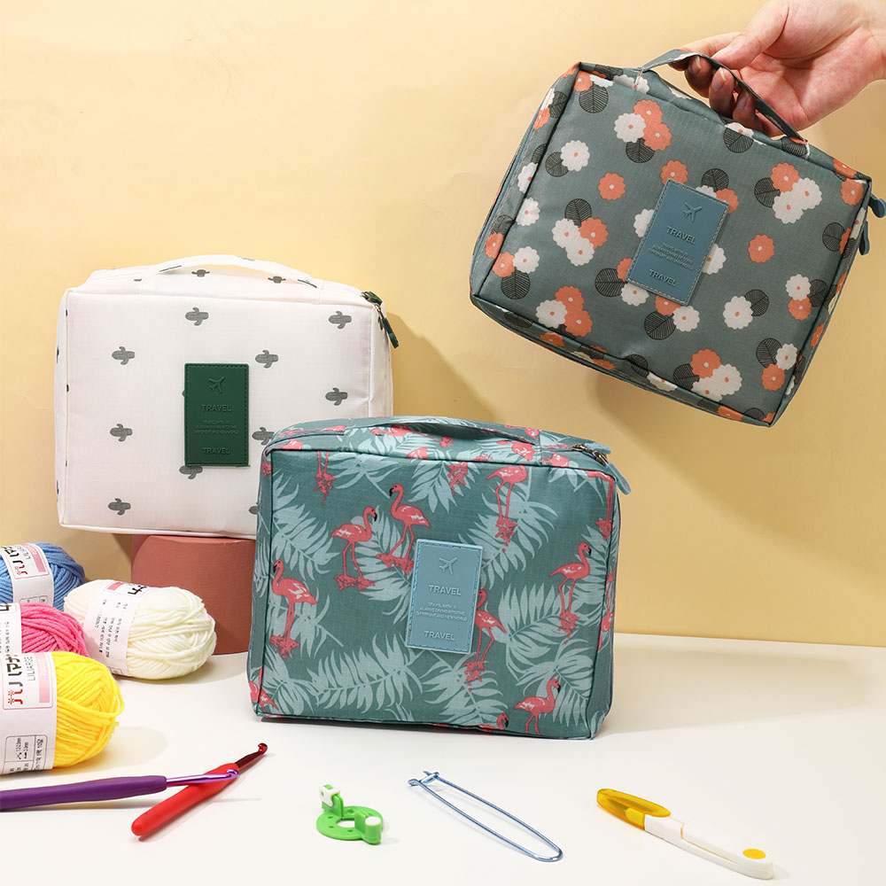 59 unids/set conjunto de ganchillo DIY Kit de ganchillo para principiantes con bolsa de almacenamiento paquete de Material herramientas portátiles de costura y almacenamiento