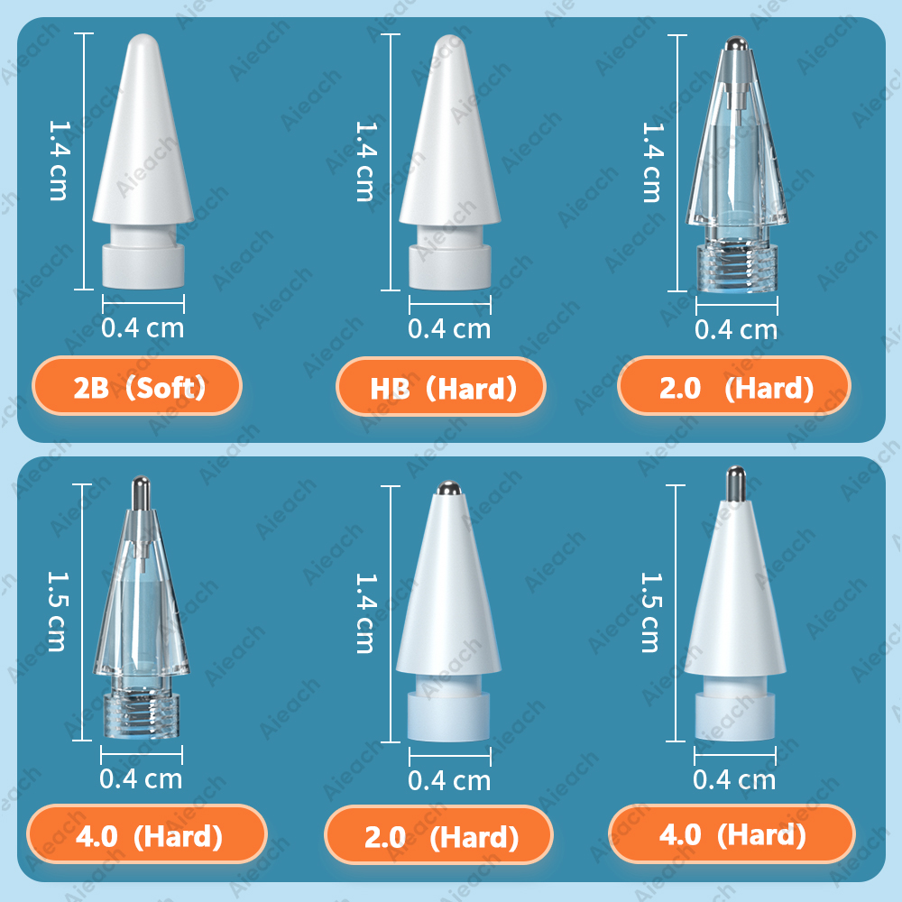 애플펜슬 펜촉 for Apple Pencil Nib Tip for Apple Pencil 2 1 / Pro / USB C for Apple Nib iPad Pencil Tip , Enough for 4 Years of USE