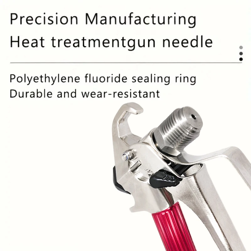 1 Set Airless Paint Spray Gun with 517 Nozzle ,Hand-twist Nozzle Protective Cover- Easy To Operate