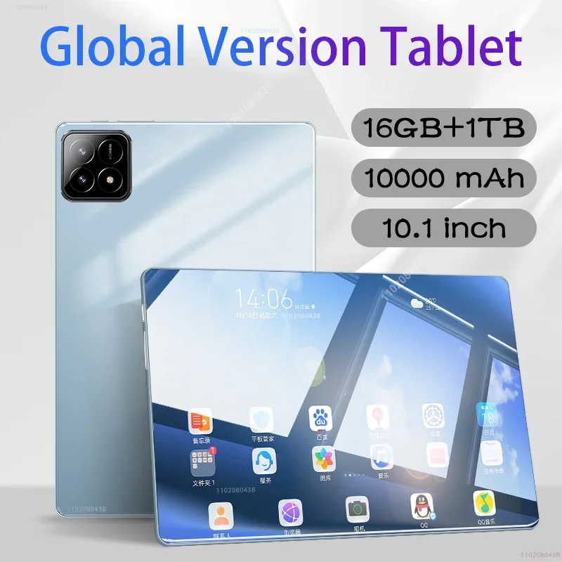 Globalna wersja Oryginalny Pad 6S Pro HD 4K Android 14.0 Snapdragon 888 11 cali 16 GB + 1 TB 10000 mAh Tablet PC 5G Dual SIM WIFI Mi Tab