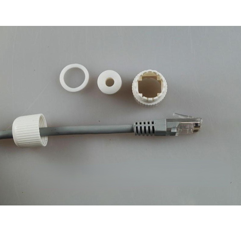 Cabo PoE com Câmera IP de Áudio DC, Módulo para CCTV, RJ45, PoE Embutido, 48V a 12V