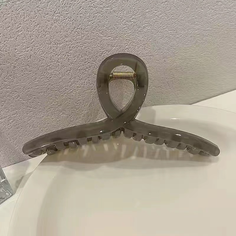 LOVELLO อะคริลิคผม Claw 13 ซม.ขนาดเกาหลีออกแบบสําหรับผู้หญิงผมยาวสามสีผมคลิปอุปกรณ์เสริมคุณภาพสูง