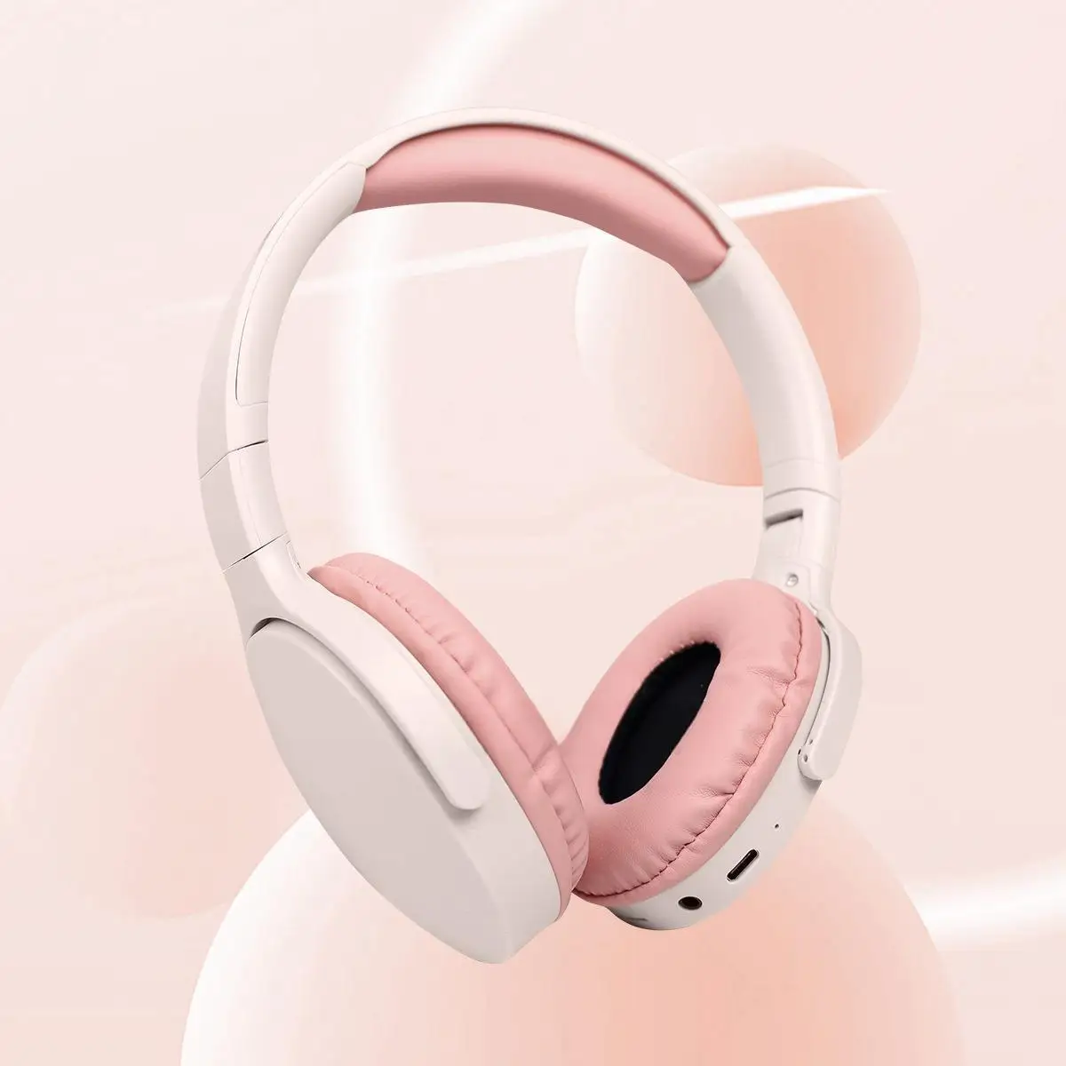 세련된 Bluetooth 무선 헤드폰, 오버이어, 깊은 베이스, 스포츠 스테레오, 고 충실도, 긴 배터리 수명, 범용