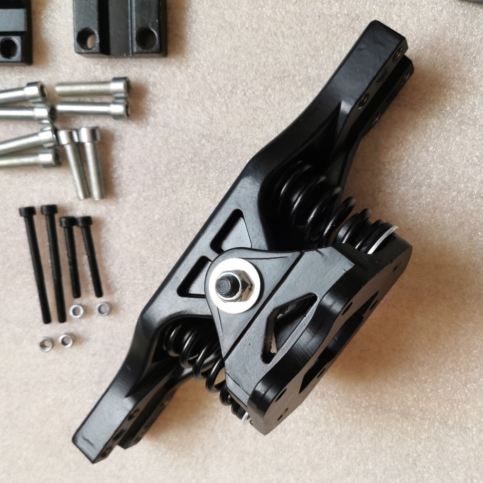 249mm Länge Dual Hub Motor Big Spring Mountain elektrische Skateboard Trucks gute Kissen Skateboard Halterung Longboard Trucks