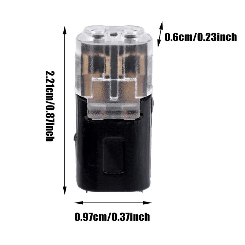 Conector de Cable de enchufe rápido para coche, enchufe de 2 pines, conector eléctrico impermeable para coche, Cable, conexión de Terminal de tira automotriz