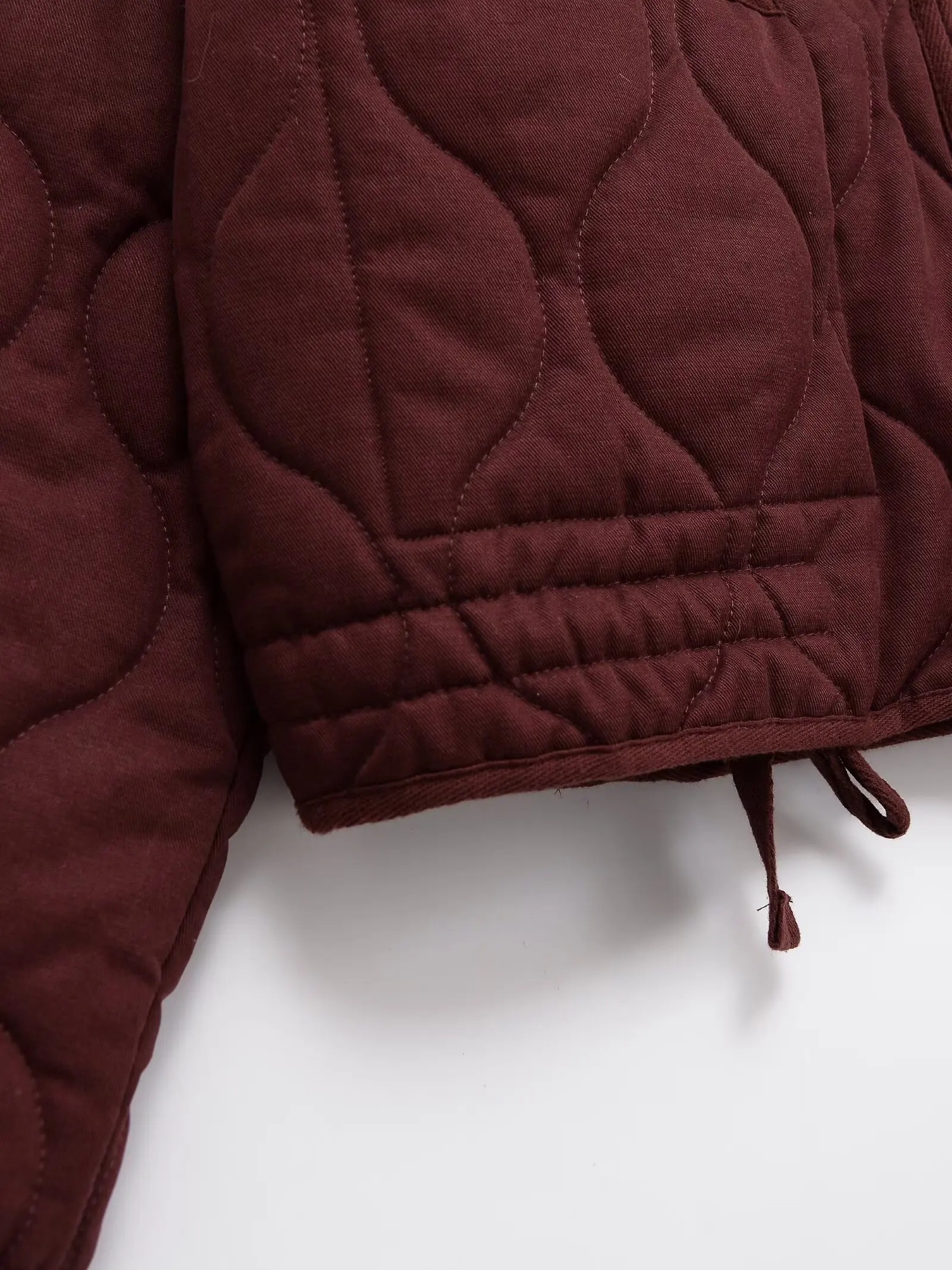 Veste matelassée en coton chaud pour femme, nouvelle Collection d'automne 2021, série Simple, sélection multicolore, col montant