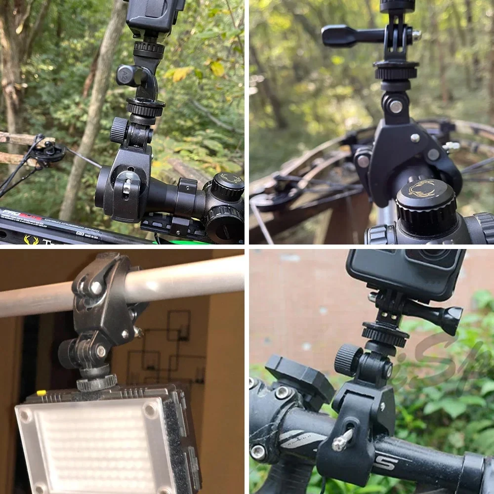 Fahrrad Motorrad Lenker Halterung Für Gopro 12 10 9 8 5 Halter Action Kamera Zubehör für Go Pro DJI Insta360 SJCAM