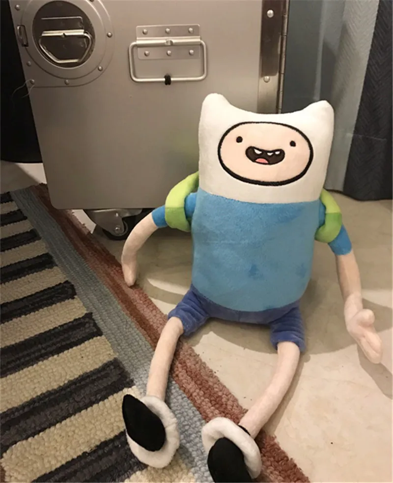 28-42 ซม.Finn Jake BMO ตุ๊กตาสัตว์ยัดไส้ตุ๊กตา Creative Adventure Time ของเล่นตุ๊กตาการ์ตูนตุ๊กตาตุ๊กตาเด็กของขวัญ