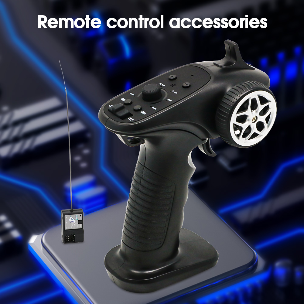 TX4 2,4 GHz 4CH Funksystem Sender Controller Fernbedienung mit Empfänger für RC Auto Boot