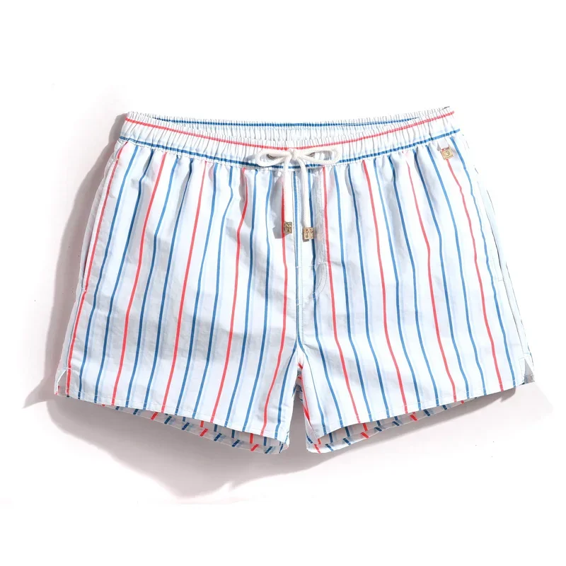 Phong Cách Mới Áo Sọc Quần Short Mùa Hè Quần Short Nam Thời Trang Hot Quần Short Đi Biển Nam Ban Quần Short Plus Szie