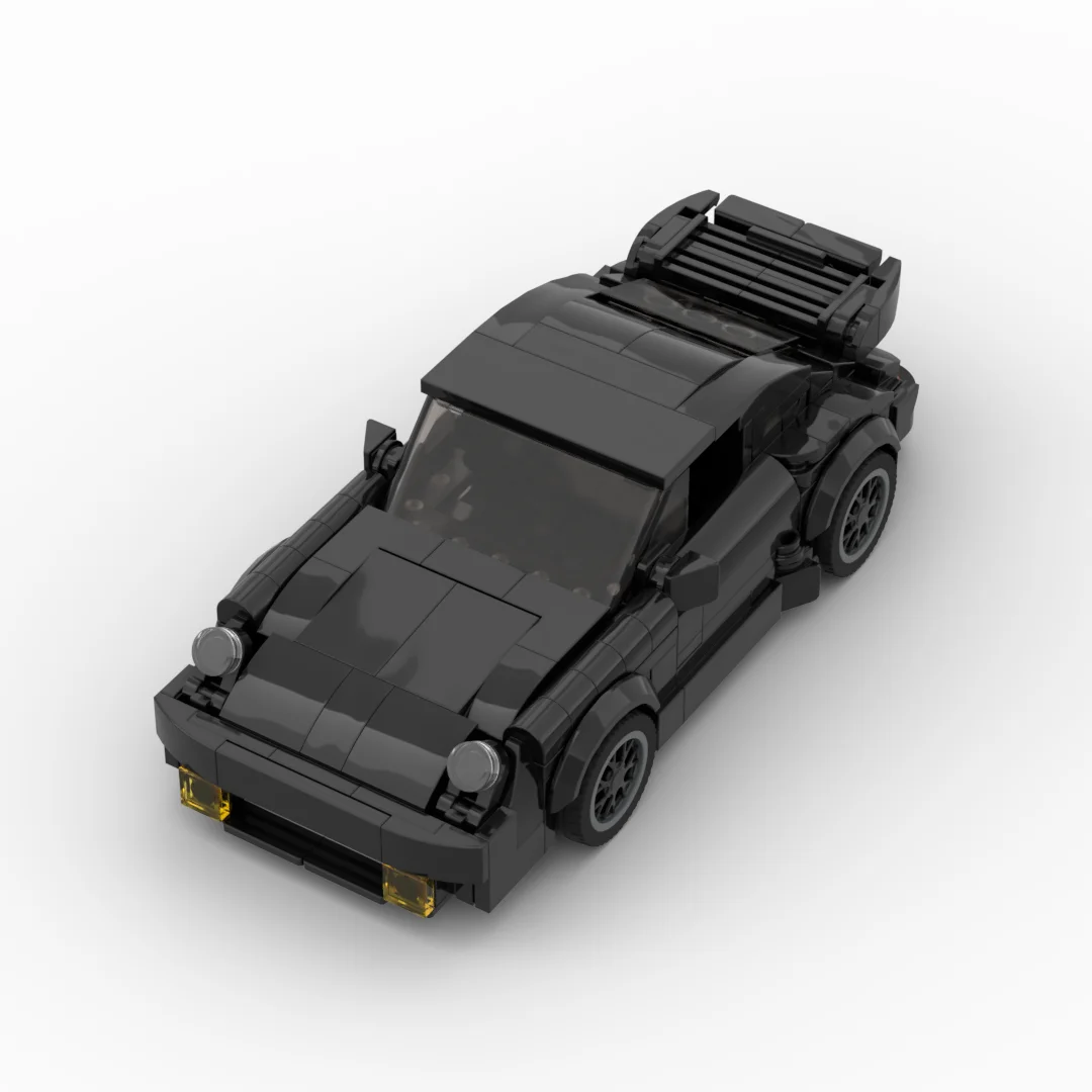 MOC-Black Bird (930)Turbo Racingกีฬารถความเร็วChampion Racer Building Blocksอิฐสร้างสรรค์โรงรถของเล่นสําหรับชาย