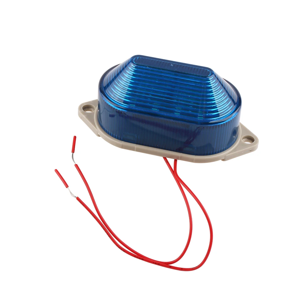 LED-3051 Strobe Signal Warning light 12V 24V 220V Indicator light LED Lamp small Flashing Light Security Alarm