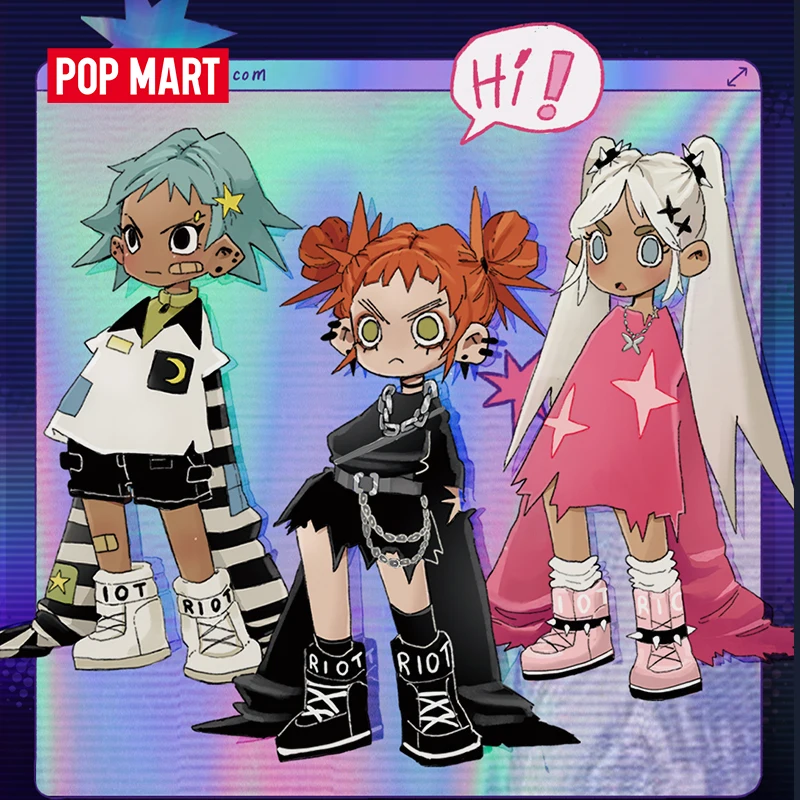POP MART Lil Peach Riot: Загрузка! Серия - Брелок для ключей