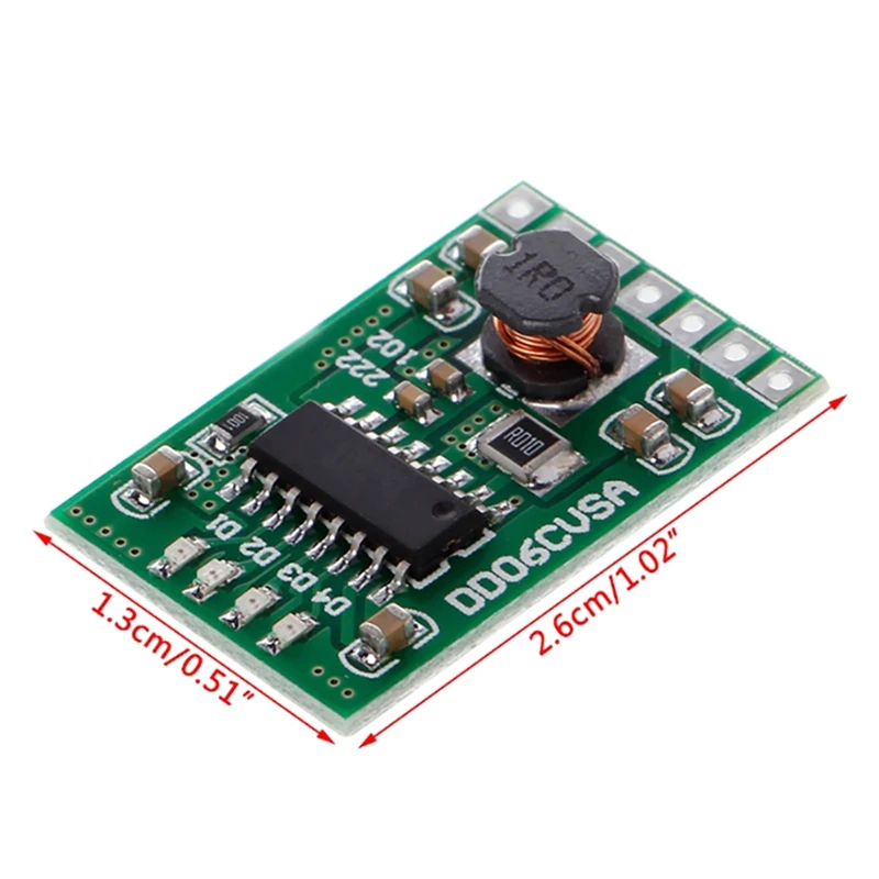 Đầu Đề Cập Đến 3 2.1A 5V Sạc/Xả (Boost)/Bảo Vệ Pin/Đèn Báo Mô Đun 3.7V Lithium DD06CVSA