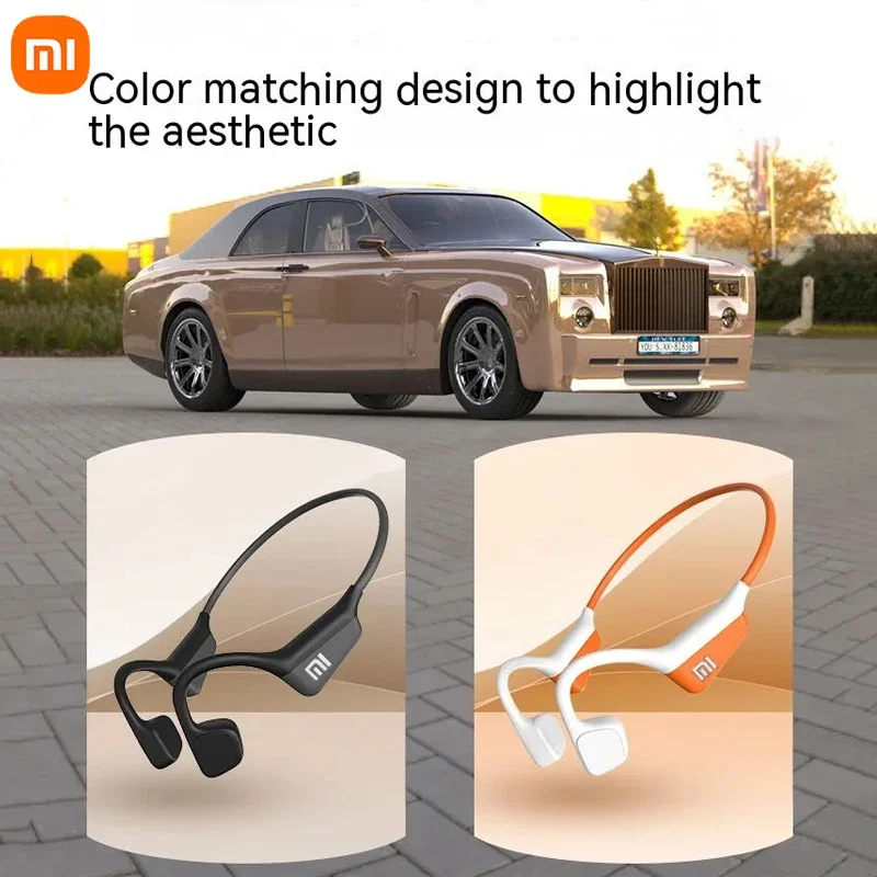 Xiaomi i18pro-auriculares inalámbricos de conducción ósea, compatibles con Bluetooth, TWS, con micrófono, para deportes de natación