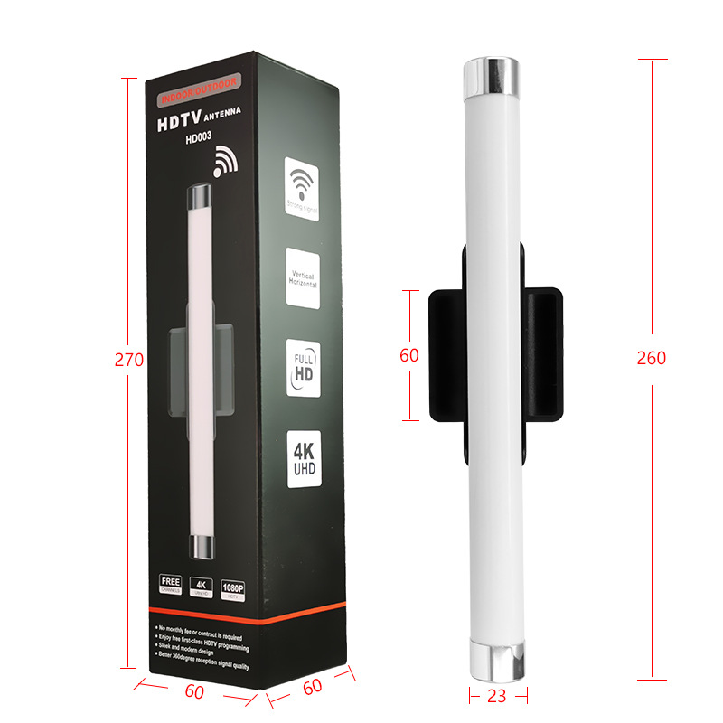 Indoor VHF UHF IPTV Digital Internal TV Antenna HD Full TV Signal Amplifier Portable DVB T2 TDT Receiver Digital Antenna For TV