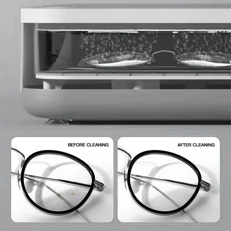 Máquina de limpieza por vibración portátil, eliminación de manchas domésticas de alta frecuencia, joyería, reloj, máquina de limpieza de gafas
