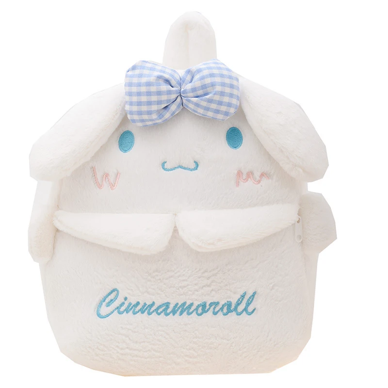 Zestaw plecaków z serii Cinnamoroll, tornister z kreskówek Anime, plecak na co dzień o dużej pojemności, plecak podróżny dla dzieci studenckich