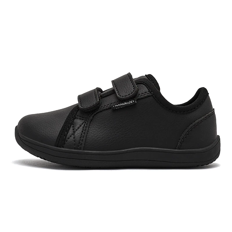 HOBIBEAR เด็กรองเท้า Barefoot Little/ใหญ่/เด็กกว้าง Toe Minimalist รองเท้าผ้าใบน้ําหนักเบา HOOK LOOP รองเท้าหนังเทียม
