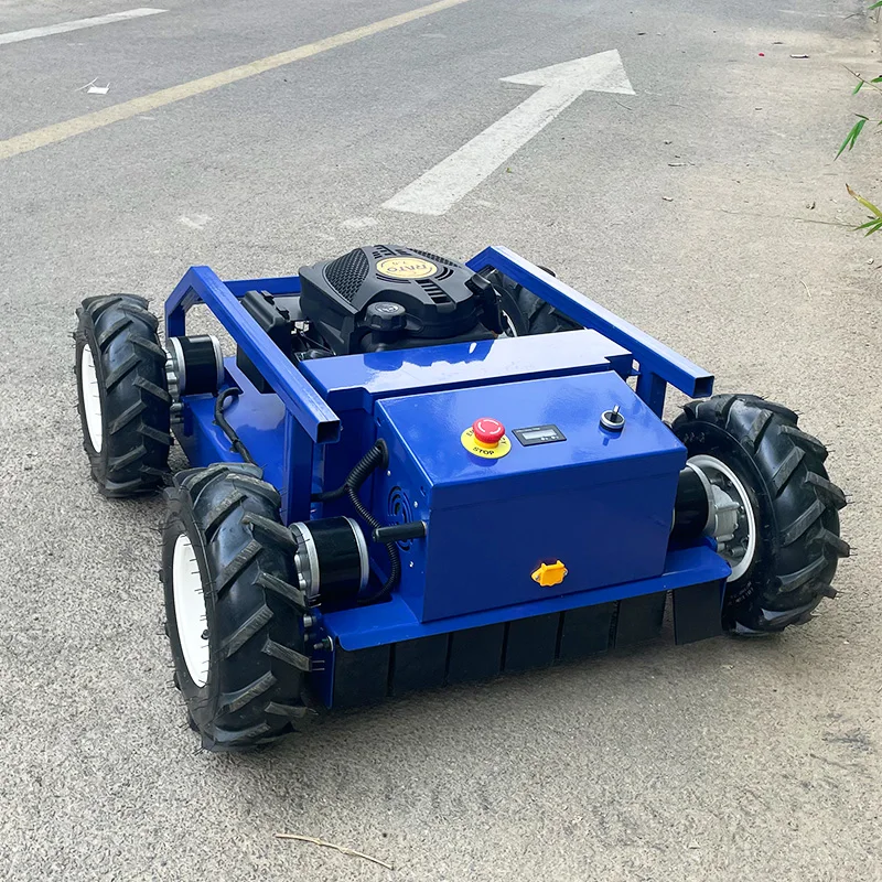 Maßgeschneiderter, höhenverstellbarer, automatischer Grasschneider mit Nullwendigkeit, Roboter-Rasenmäher mit Fernbedienung für den Garten