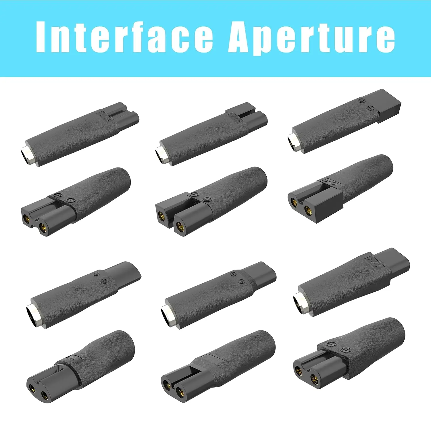 LISI 8 PCS Cavo di alimentazione Caricatore di ricambio da 5 V Adattatore USB adatto a tutti i tipi di tagliacapelli, regolabarba, rasoi