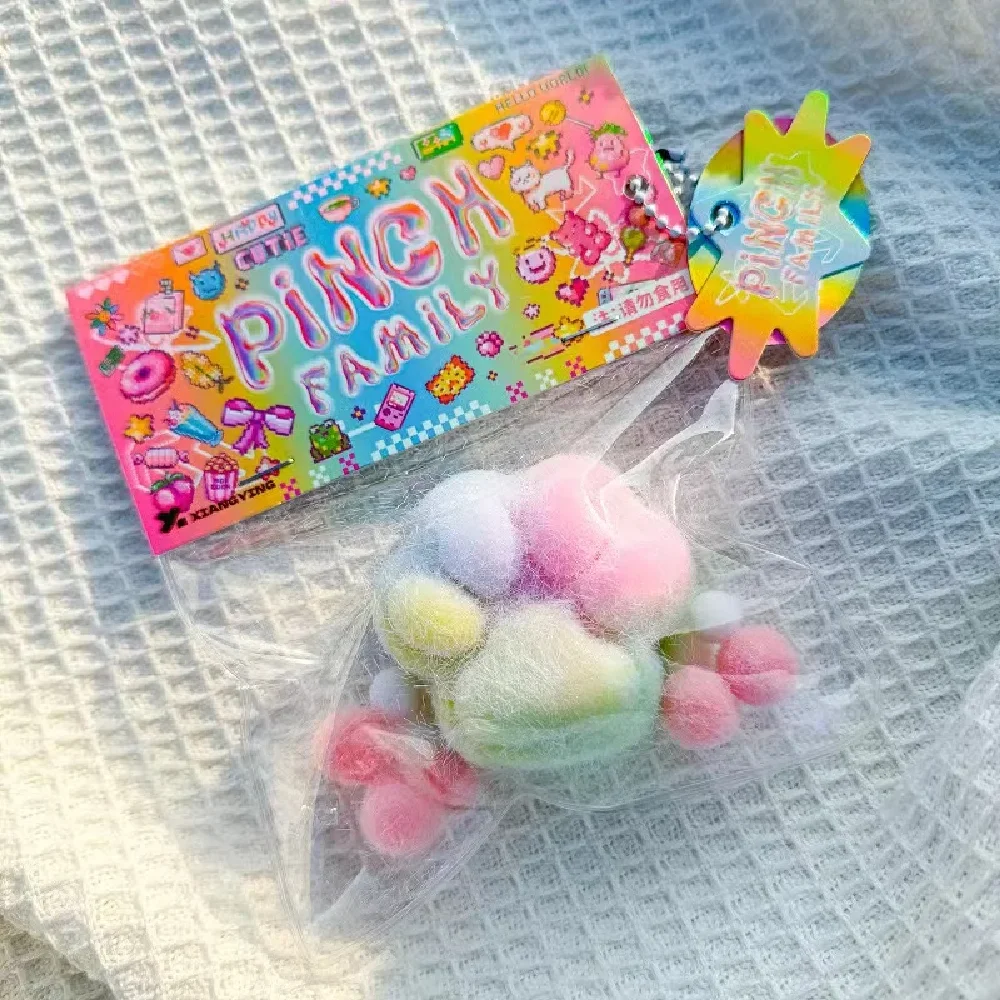 TPR Cat's Paw ขนสัตว์ความเครียดบรรเทา Squishy ของเล่น Fidget ของเล่น Mini Kawaii Plush Cat Paw ซิลิโคนขนาดเล็ก Cat Paw น่ารักสีชมพูแมวเท้า