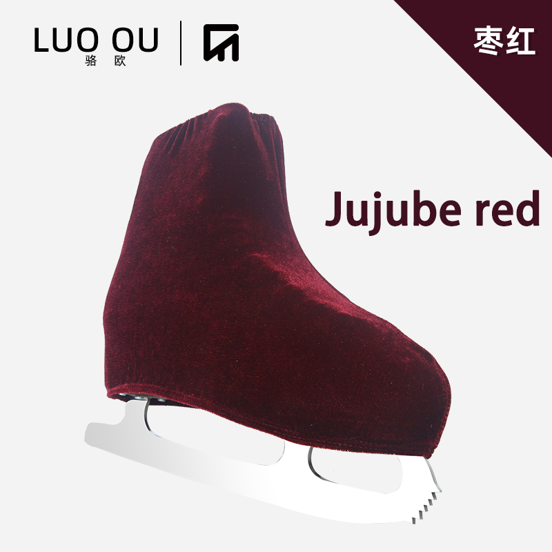 7-Farben-Eiskunstlauf-Stiefelüberzüge, Schutz, kratzfest, schmutzabweisend, dick gestrickt, Skate-Stiefelüberzüge, Eislauf-Schutz