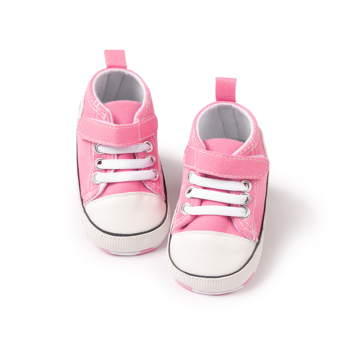 KIDSUN ทารกแรกเกิดผ้าใบหลากสีรองเท้าเด็กรองเท้าเด็กอ่อน Soled รองเท้าลําลองชายหญิงรองเท้าเด็กวัยหัดเดินครั้งแรก