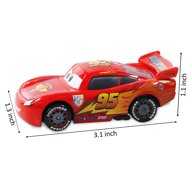 ディズニーピクサーカーズ 1 2 3 ライトニングマックィーンディノコジャクソンストーム合金金属モデルカーのおもちゃ 1:55 少年子供の誕生日ギフト