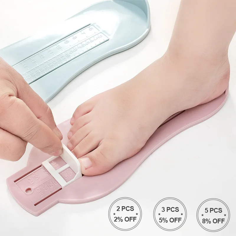 Recuerdos para bebés, herramienta de medición de tamaño de zapato y pie, medidor de pie para niños, regla de medición de longitud del pie, regalo para recién nacido