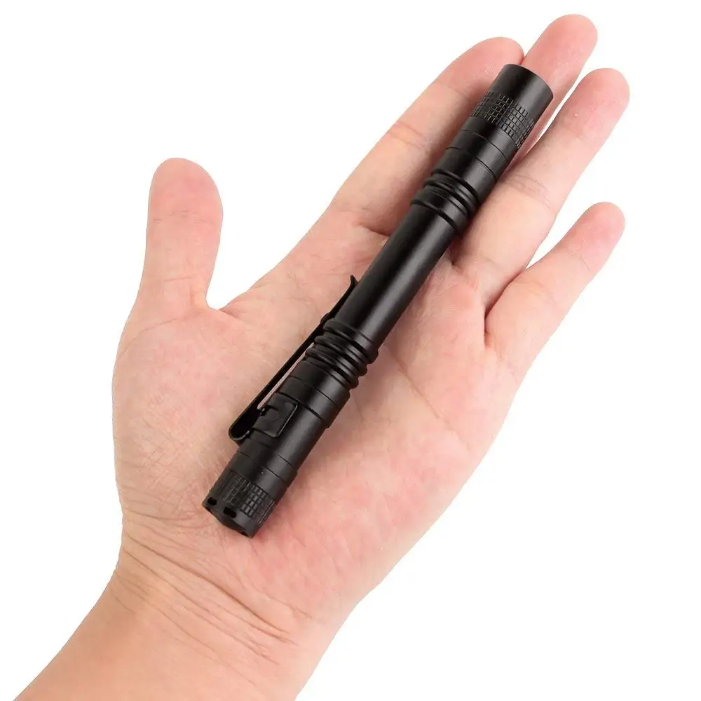 ZK30 1000LM XPE-R3 Mini linterna con bolígrafo linterna LED linterna táctica con Clip Linterna de bolsillo (13,3 CM)