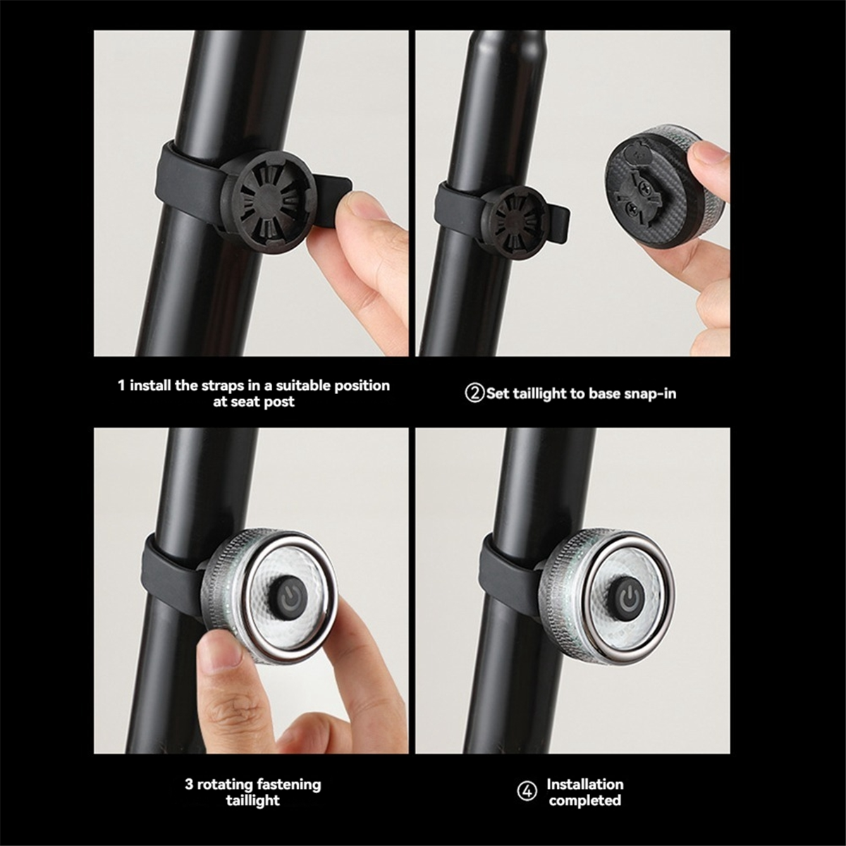 Bicicleta inteligente freio luz de detecção automática à prova dwaterproof água led tipo-c carregamento ciclismo lanterna traseira da bicicleta acessórios b quente