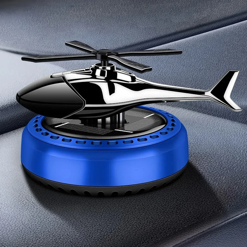 Helikopter Stylizacja Samochód Solarny Odświeżacz Powietrza Dekoracja Wnętrza Samochodu Aromaterapia Akcesoria Samochodowe Wirnikowa Śmigło Dyfuzor Perfum