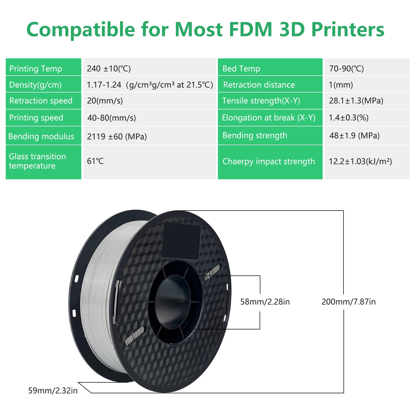 KINGROON 10KG PLA Filament PETG 3d Filament 1,75mm Für 3D Drucker Filament Bundle Gemischte farben FDM Druck material Schnelle Schiff